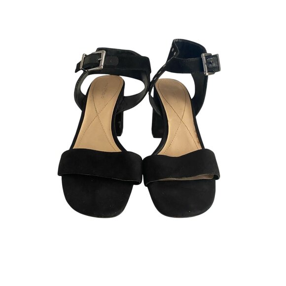 Max Studio Ankle Strap Open Toe Heel Size 7.5 - Picture 3 of 5